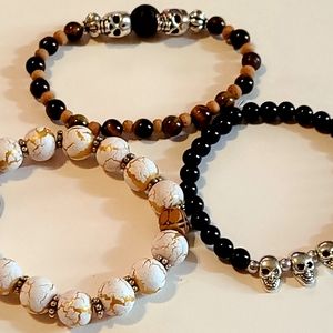 Handmade Halloween bracelets